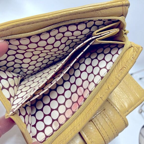 Brighton Tooled Leather Flower Pattern Wallet - Picture 10 of 10